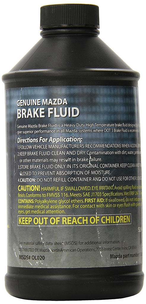 Genuine Mazda Brake Fluid 12 oz 0000-77-130E-20